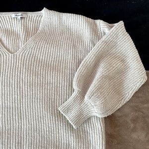 Madewell Knit Beige Sweater
